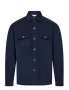 Bs Onier Overshirt Shirt Bruun & Stengade Navy