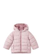 Floral Hooded Anorak Mango Pink