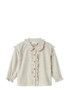 Nmfolena Ls Loose Shirt Lil Lil'Atelier Cream