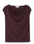 Rwbiarritz Ss Waterfall T-Shirt Rosemunde Brown