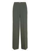 Slcorinne Wide Long Pants Soaked In Luxury Khaki