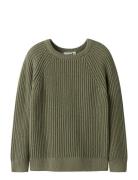 Nkmvolly Ls Knit Name It Khaki