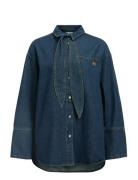 Objneel Lo L/S Denim Shirt Rep Object Blue