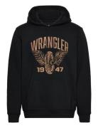 Americana Hoodie Wrangler Black