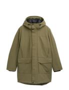 Tech Hooded Parka Tom Tailor Khaki
