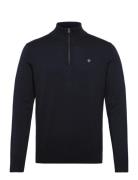 Brian Half Zip Morris Navy