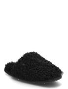 Close Slipper Fur Calvin Klein Black