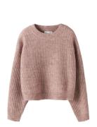 Nkfholly Ls Boxy Short Knit Noos Name It Pink