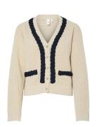 Yasarina Ls Knit Cardigan S. YAS Cream