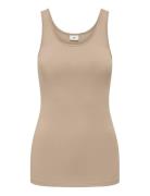 Jdyava S/L Tank Top 180 Jrs Noos JDY Beige