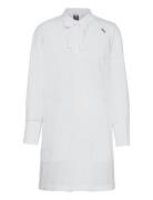 V-Neck Tunic Dress L\S G-Star White