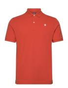 Dunda Overdyed Slim Polo S\S G-Star Red