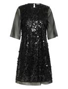 Davinaiw Short Dress InWear Black