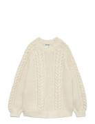 Awtoa Ls O-Neck Knit Noos Vero Moda Cream