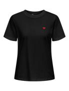 Jdypisa S/S Print Top Jrs Noos JDY Black