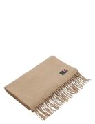 Recycled Wool Blend Scarf Lexington Clothing Beige