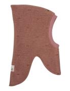 Balaclava All Over Emb. Wool Huttelihut Pink