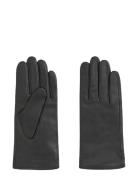 Cashmere Lined Leather Gloves GANT Black