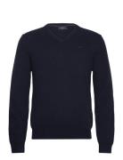 Lambswool V Neck Hackett London Navy