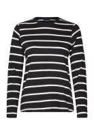Long Sleeve Cotton Tee Lexington Clothing Black