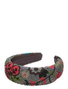 Bromflora Wide Beaded Hairbrace Becksöndergaard Patterned
