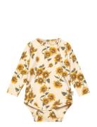 Body L/S Printed Petit Piao Cream