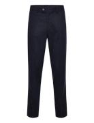 Flannel Wool Blend Formal Pant Lindbergh Navy