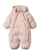 Puffer Baby Suit Nallo Wheat Pink
