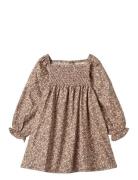 Dress L/S Bella Wheat Beige