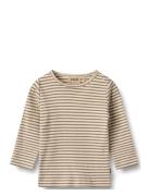 T-Shirt L/S Stig Wheat Beige