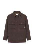 Wwivan Shirt Jacket 25190 WOOD WOOD Brown