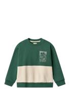 Sweatshirt L/S Steff Wheat Green