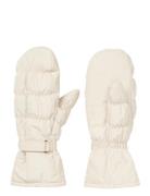 Padded Nylona Mitten Becksöndergaard White
