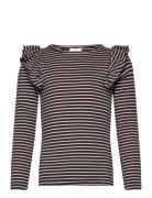 Tnpriscilla L_S Rib Tee The New Navy