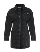 Ls Denim Mini Dress Ck Essential Calvin Klein Jeans Black