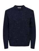 Onsbirky Reg Nap Crew Knit ONLY & SONS Navy