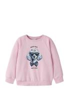 Nmfvenus Ls Nreg Sweat Bru Name It Pink
