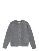 Cardigan Knit Glitter Creamie Grey