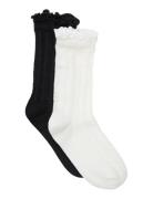 Socks 2-Pack Creamie Black