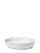 Rhombe Desserttallerken Ø16 Cm Hvid Lyngby Porcelæn White