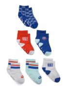 6Q-6Pk Quarter Sock Nike Patterned