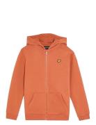 Zip Through Hoodie Lyle & Scott Orange