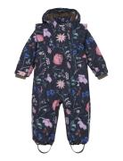 Baby Snowsuit W. Frills En Fant Patterned
