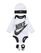 C1-Bodysuit+Hat+Bootie Nike White