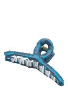 Stripy Luster Hair Claw Becksöndergaard Blue