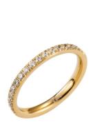 Celine Crystal Ring By Jolima Gold