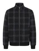 Cfwilke Checked Jacket Casual Friday Black