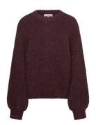 Patrisia New Knit Pullover A-View Burgundy
