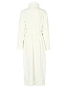 Farah Robe W Zipper Missya White