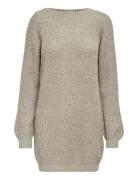 Jdywhitney Megan L/S Boat Dress Knt Noos JDY Beige